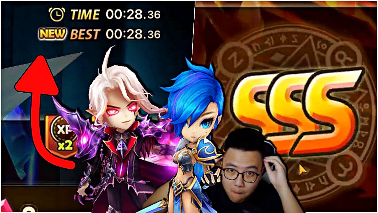 Best Beginner Speed Giants B10 Team & First SSS Beast Score! Summoners War Beginner Account Ep.20