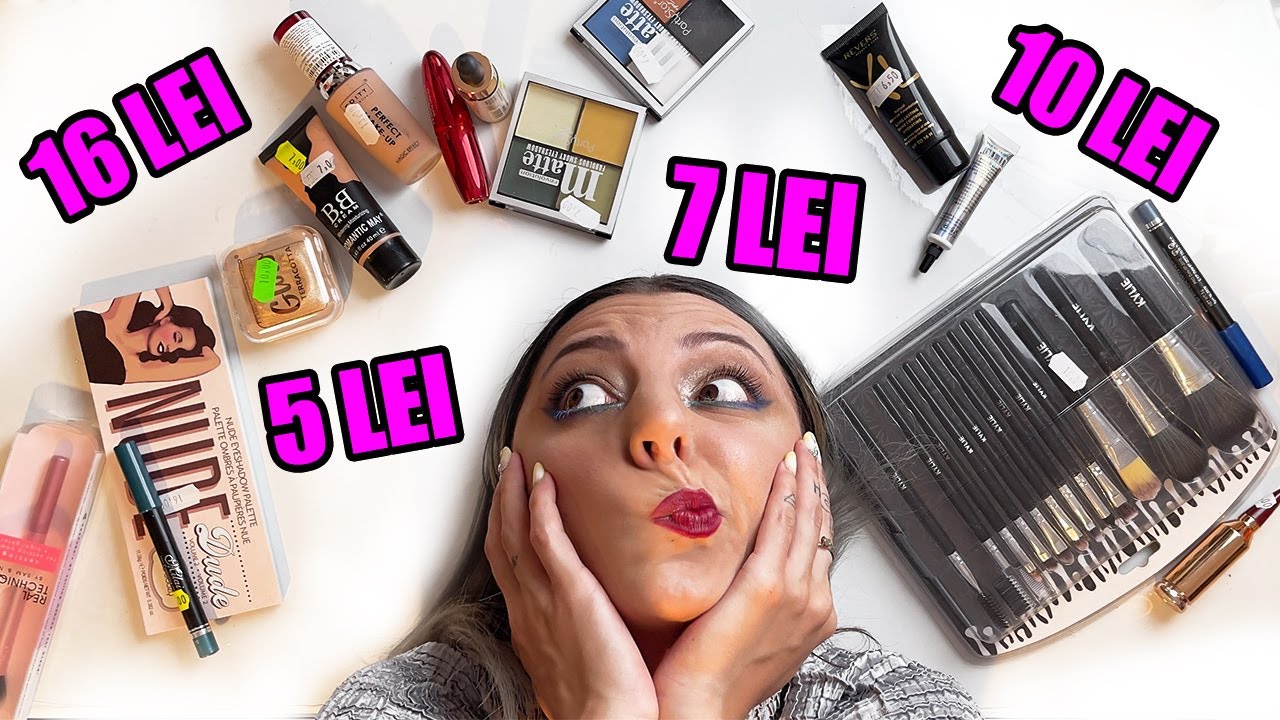PRODUSE COSMETICE SUB 17 lei - HAUL & TRY ON
