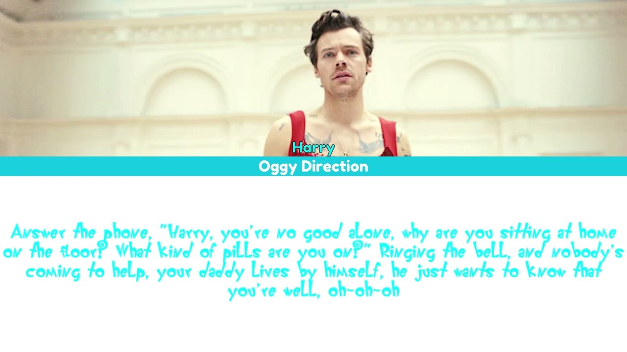 Harry Styles - As It Was (Color Coded Lyrics 2024)