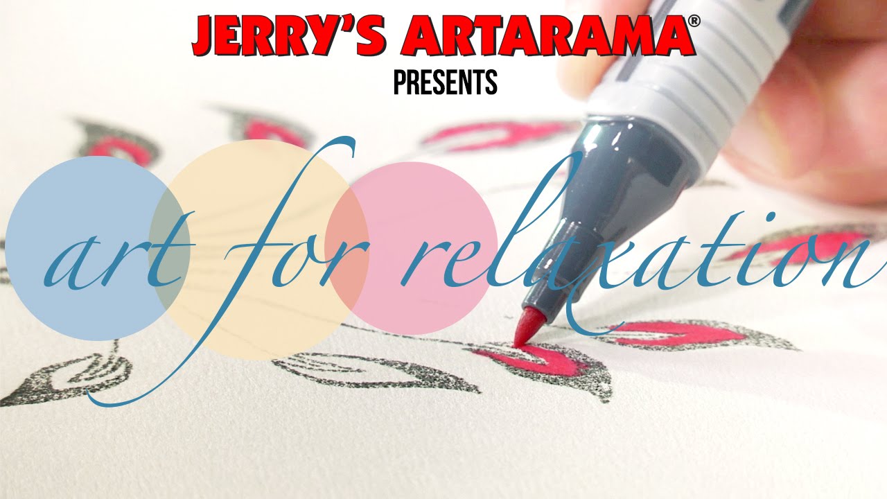 Art for Relaxation - Make Your Own Coloring Book Using Image Transfer