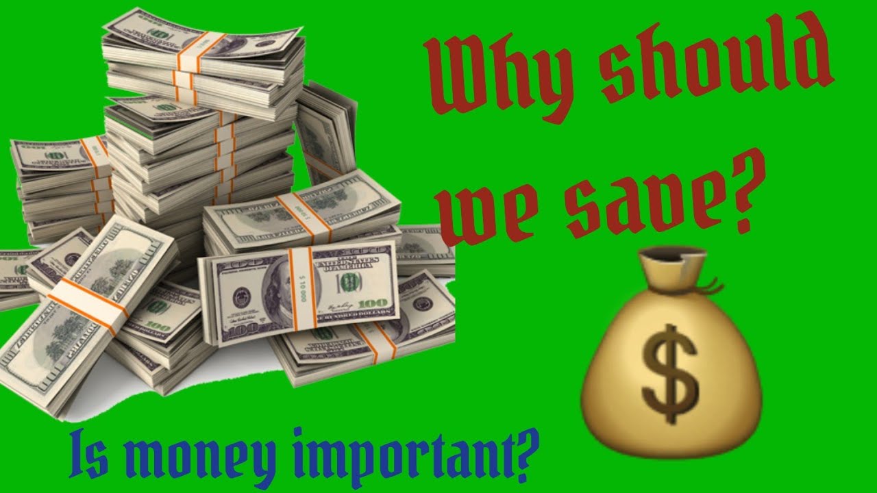 How to save money. The importance.