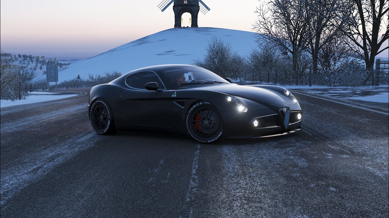 Doing a race in fh4 in a forza edition car 