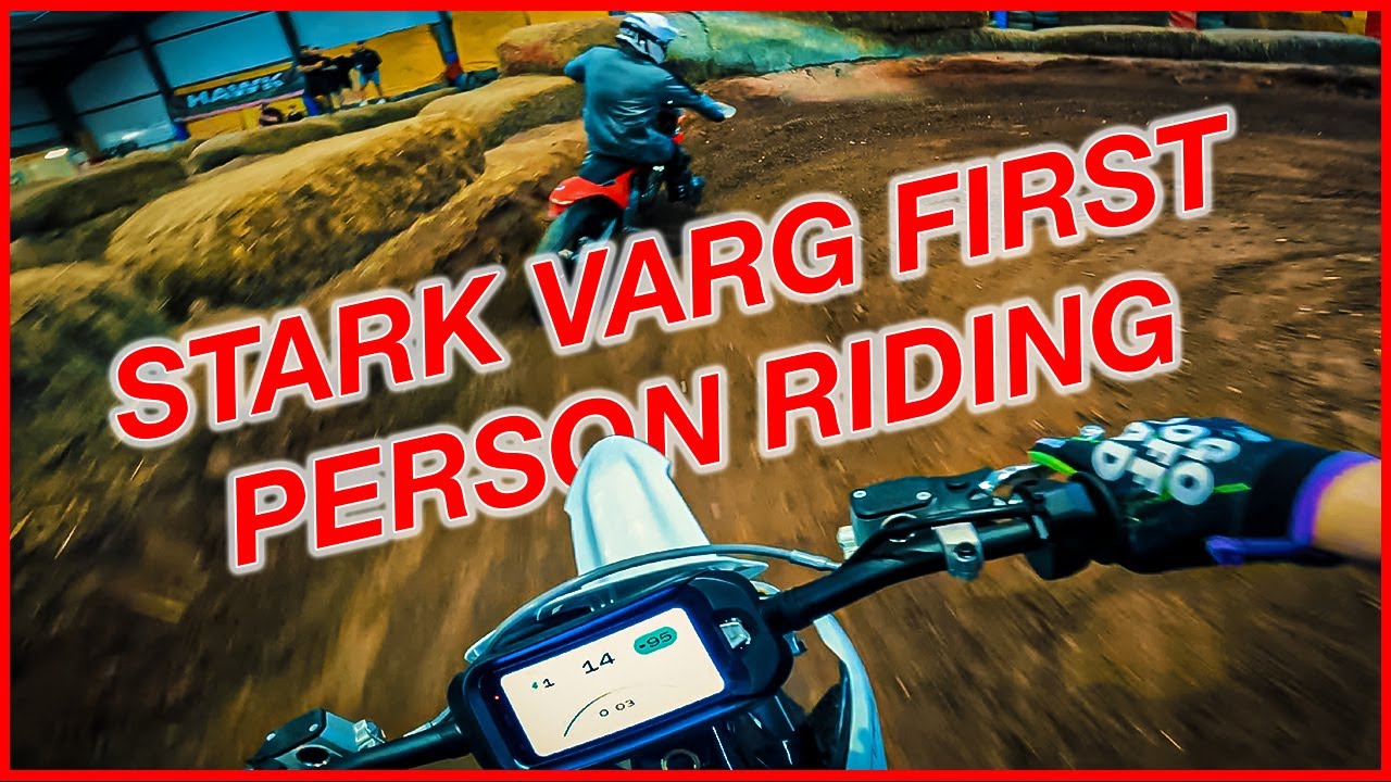 Stark Varg MX & EX First Person Riding At SX WORX
