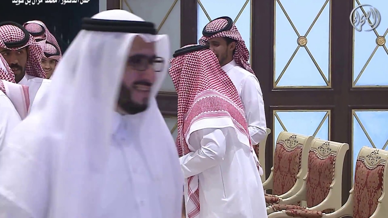 الاستقبال في حفل زواج الشيخ مران بن محمد بن قويد