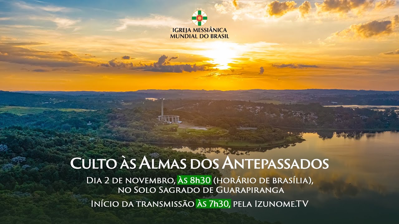 Culto Mensal de Agradecimento, dedicado às Almas dos Antepassados | SSG - 2/11/2024