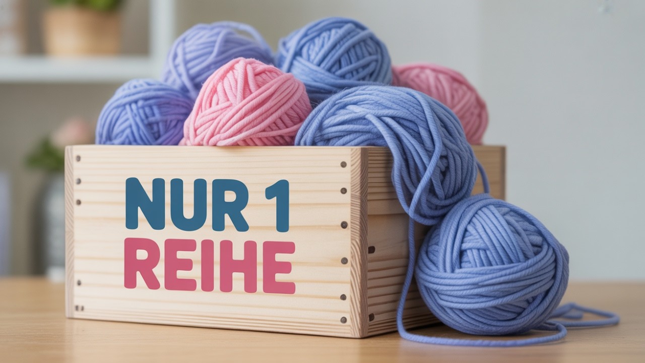 ICH STRICKE NON-STOP ⚡ Es ist super einfach!