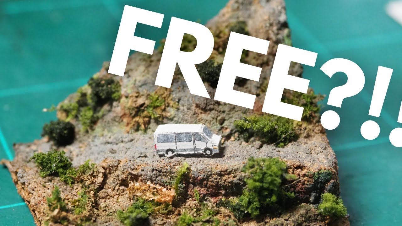 How to Build a Diorama for FREE????