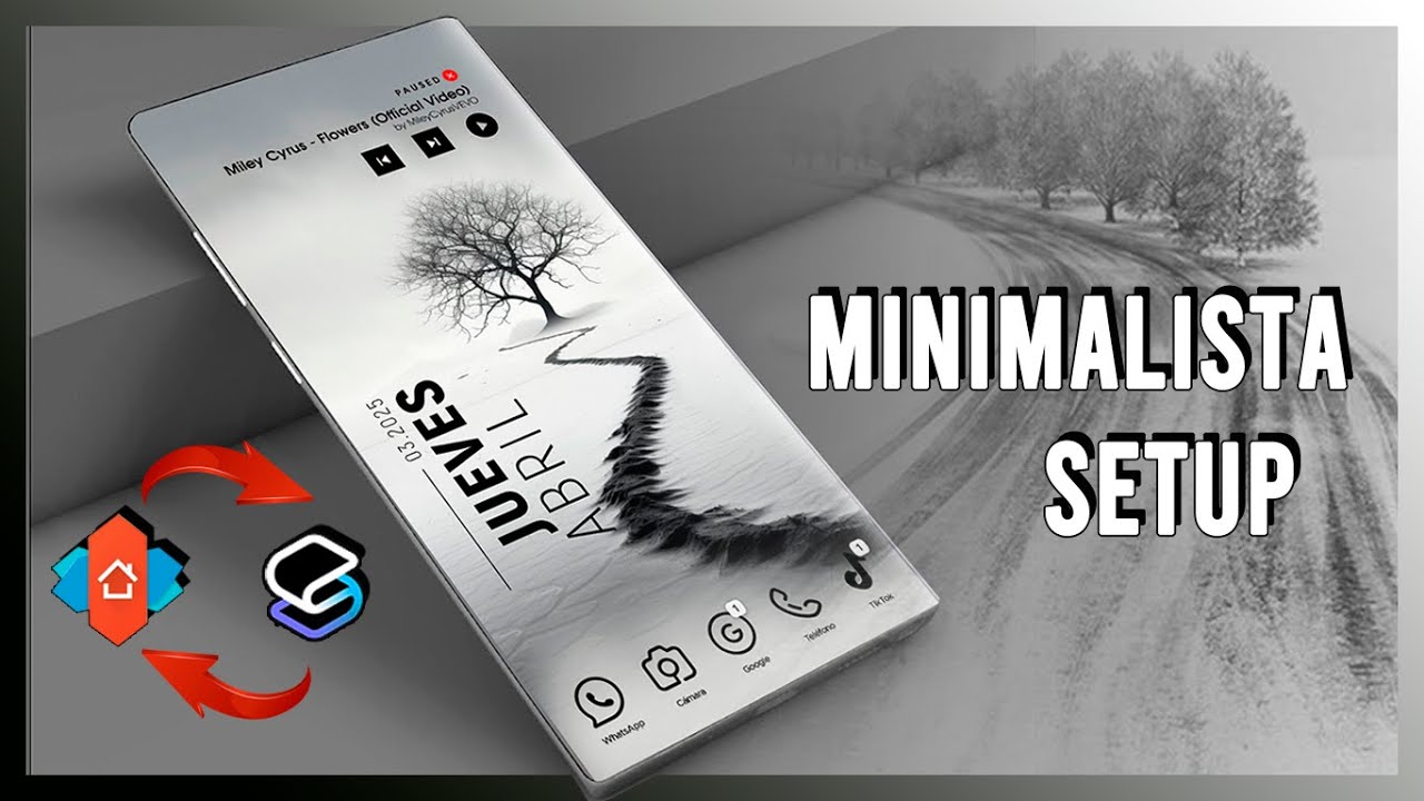 🔥PERSONALIZACI&Oacute;N MINIMALISTA 2025 CON SMART Y NOVA Launcher &iexcl;Como transformar tu Android ELEGANTE!📲