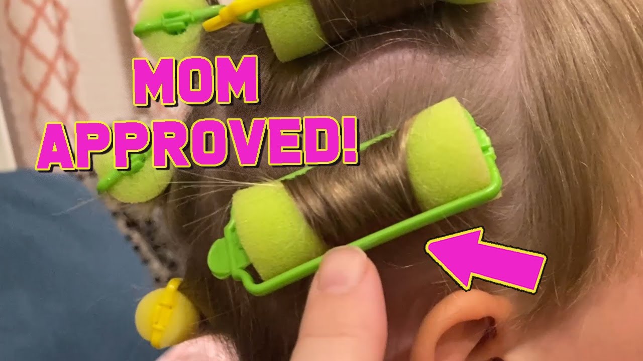 Review of Conair Foam Self Grip Hair Rollers,  Foam Rollers in Neon Colors #ad