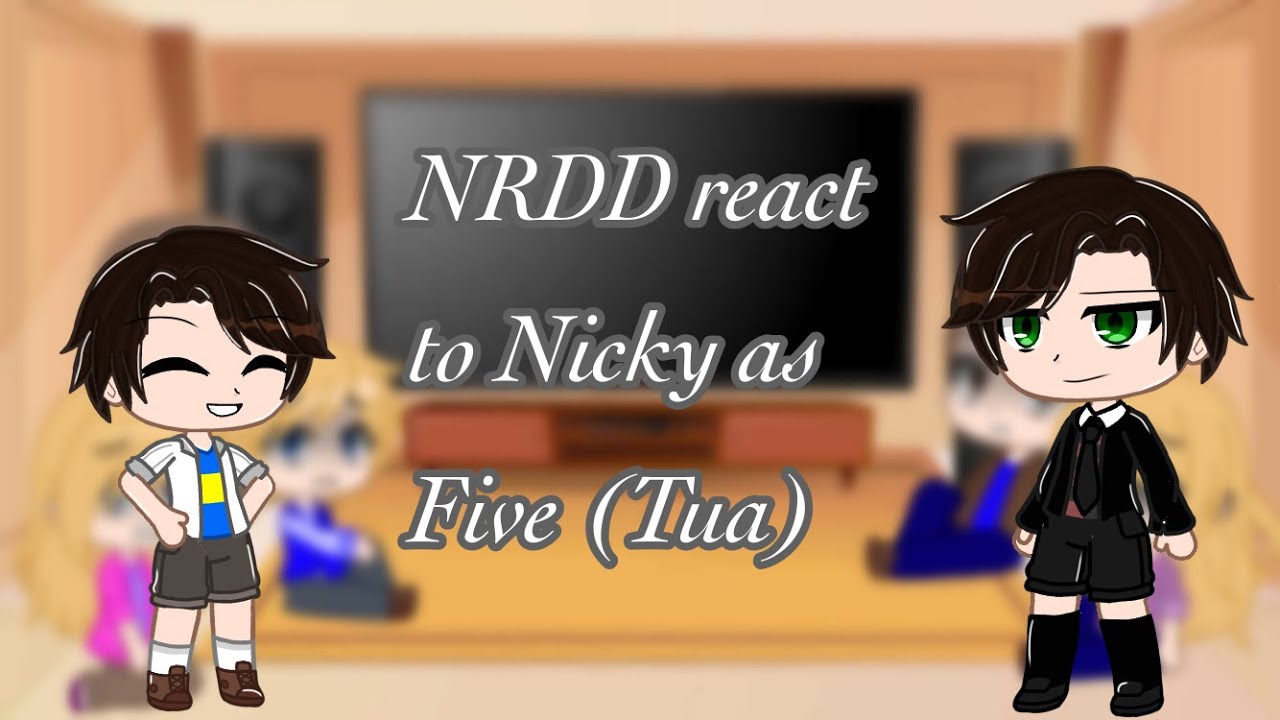 NRDD react to Nicky as Five (The Umbrella Axademy) Part 2