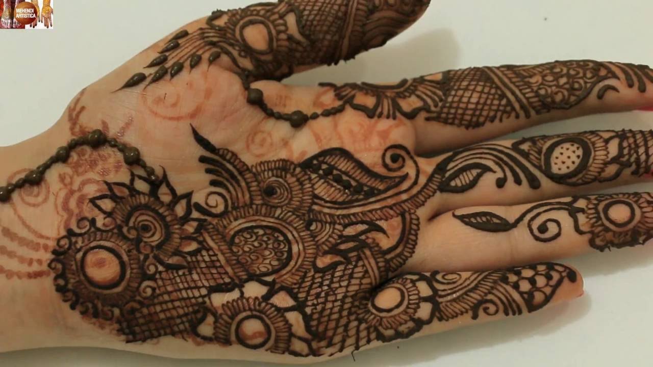 Gulfi Touch Arabic Henna Mehndi Designs For Hands:Modern Mehendi 2016 By MehndiArtistica