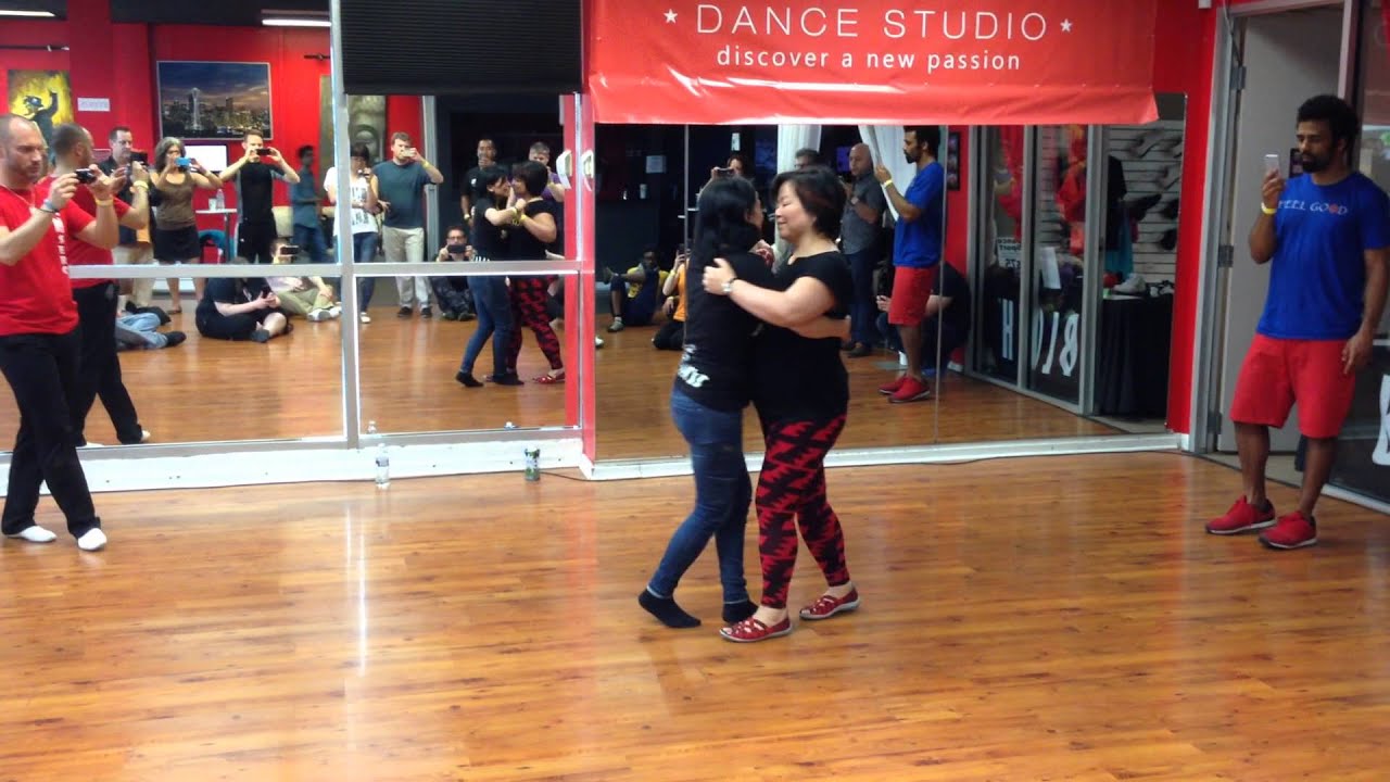 Riquita Alta and Frances Tee Kizomba workshop at Seattle Bachata Kizomba Festival 2015