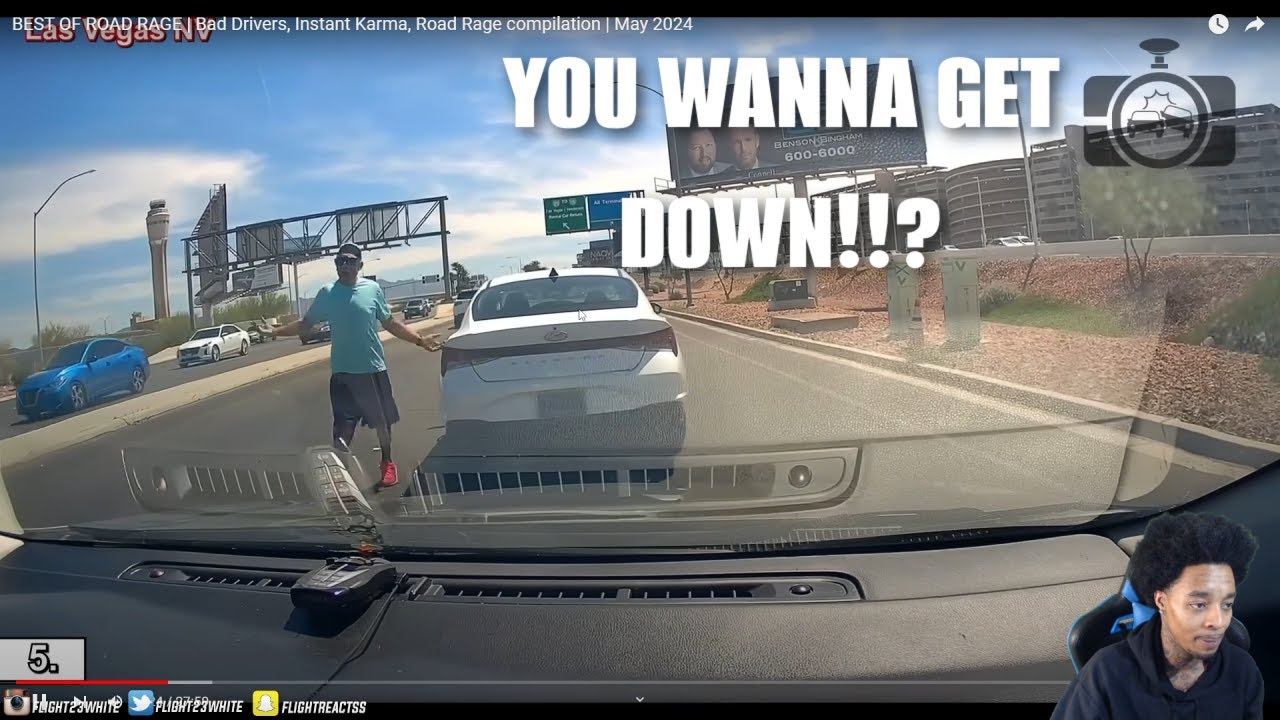 Reacting To BEST OF ROAD RAGE Bad Drivers Instant Karma 2024 Comp #11!