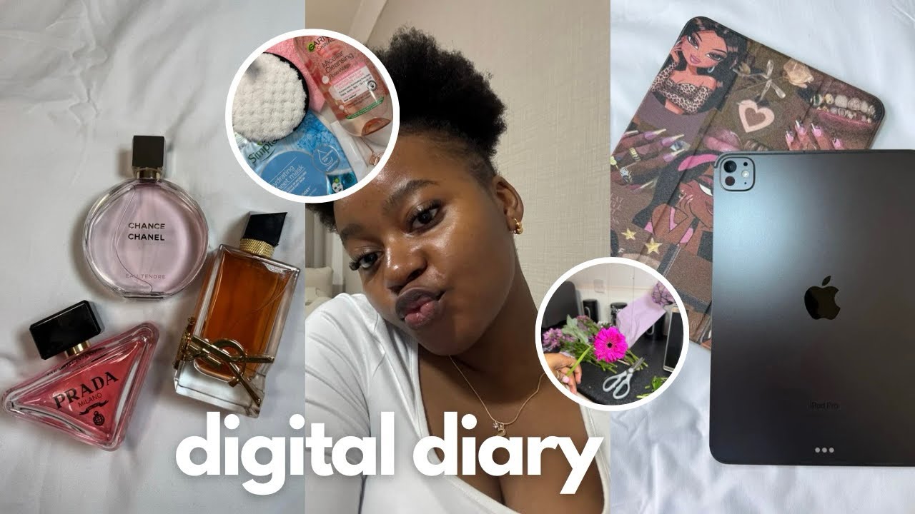 digital diary | self-care Sunday + HUGE luxury perfume unboxing + iPad Pro refresh + much more