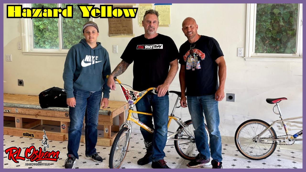 RL Osborn reunites w/ Hazard Yellow RL20ii from the movie RAD