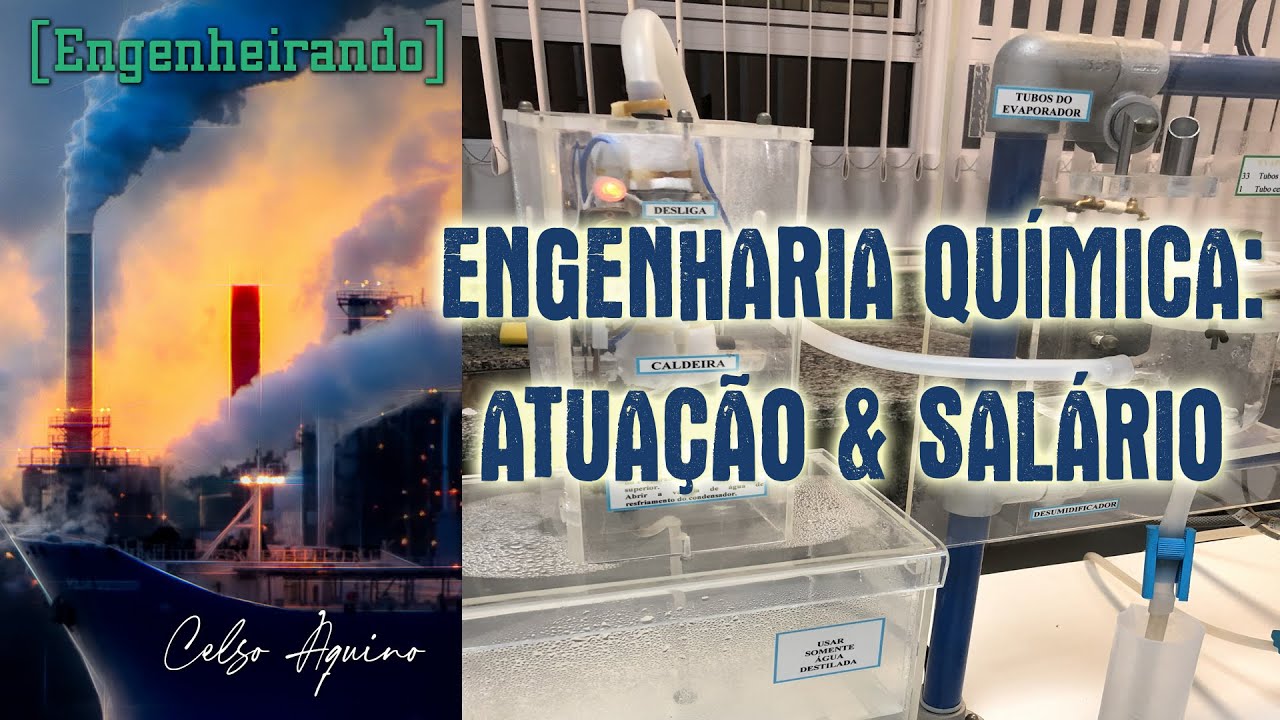 Área de Atuação do Engenheiro Químico e Média salarial inicial