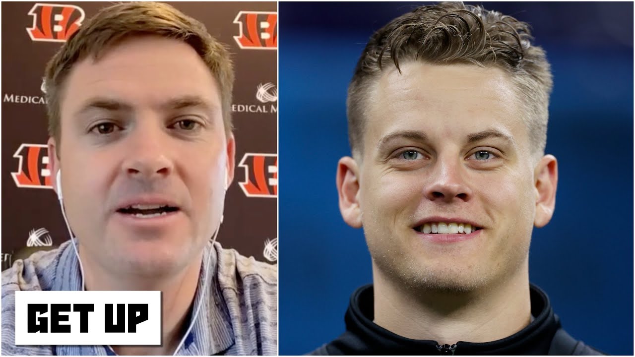 Bengals coach Zac Taylor discusses Joe Burrow ahead of the 2020 NFL Draft | Get Up