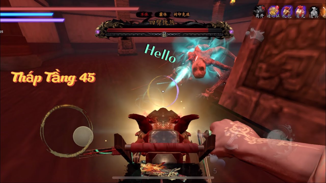 Đánh Rối Ma 4 Tay 200M HP Siêu Dễ :))....Endless Nightmare 6