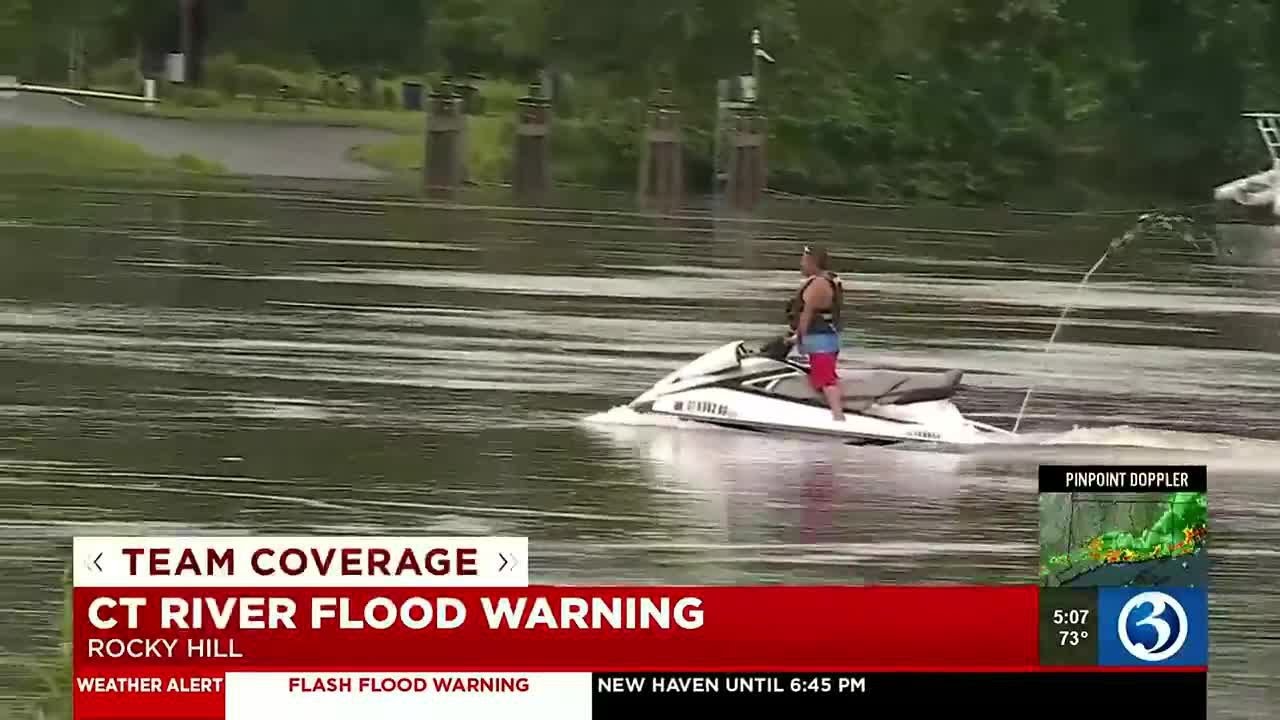Connecticut River flood warning