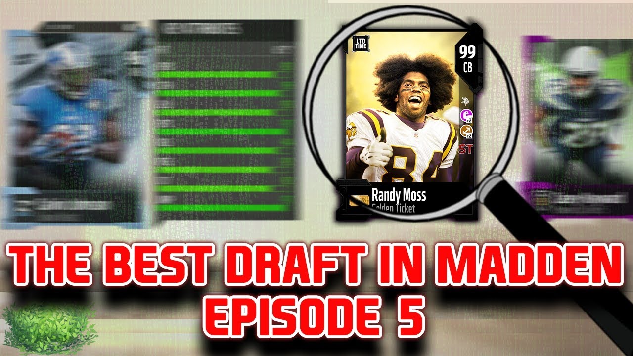 THE BEST DRAFT IN MADDEN | EPISODE 5 | MADDEN 18 ULTIMATE TEAM