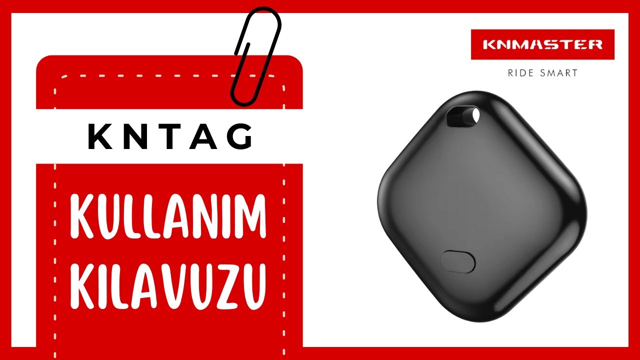 Apple Find My Uyumlu KNMASTER KNTAG 1 – Akıllı Takip Cihazı