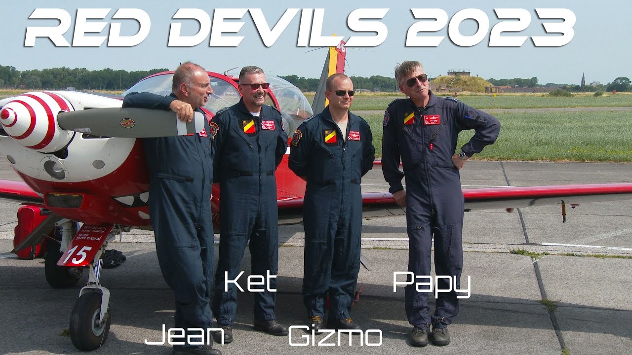 4Kᵁᴴᴰ RED DEVILS Tribute to a Team With 4 Fantastic Pilots.From Start to Finish with Cockpit footage