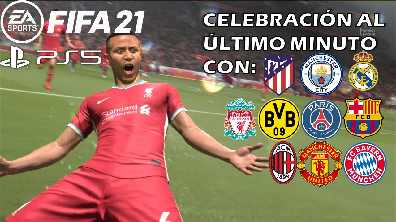 FIFA 21 PS5 | CELEBRACIONES DE ÚLTIMO MINUTO CON EQUIPOS EUROPEOS | #01