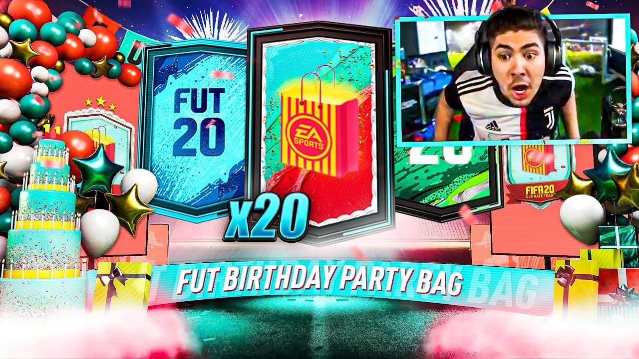 OMG 20 PARTY BAG PACKS!! FIFA 20