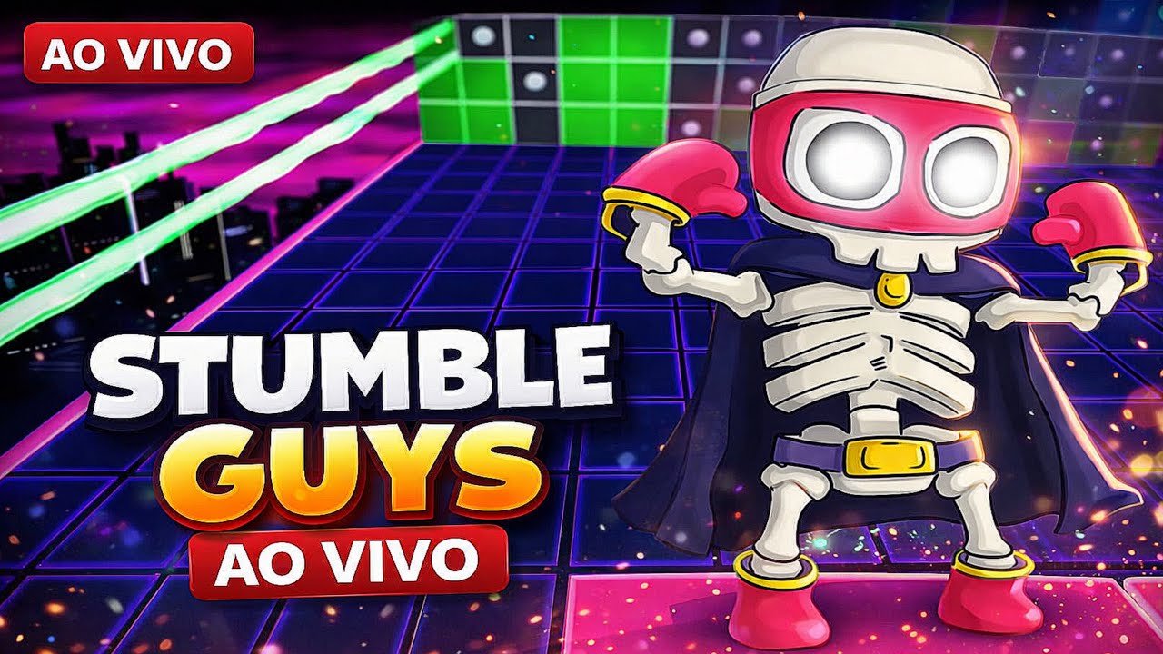 LIVE ASMR JOGANDO STUMBLE GUYS SEXTOUUU 😀