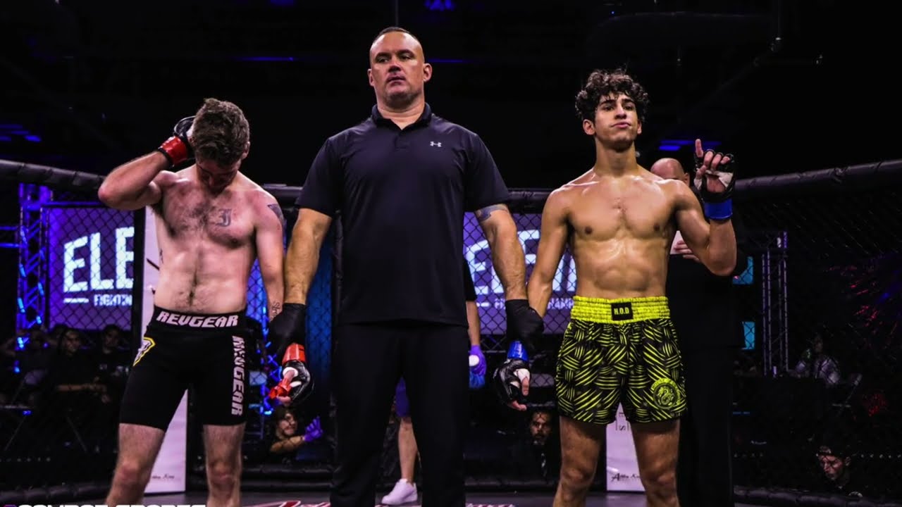 Elevate Fighting Championship 1: Marco Esparza TKO Finish of Timothy Jackson