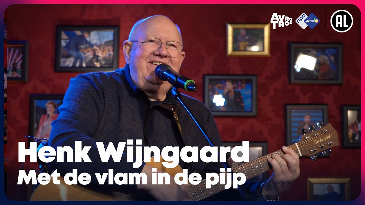 Henk Wijngaard - Met de vlam in de pijp (LIVE) | Sterren NL Radio