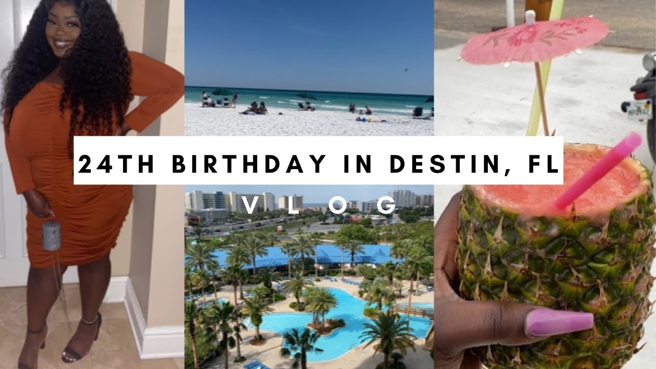 BIRTHDAY Vlog In Destin Florida | Dolphin Tour, Axe Throwing, Crab Island + More
