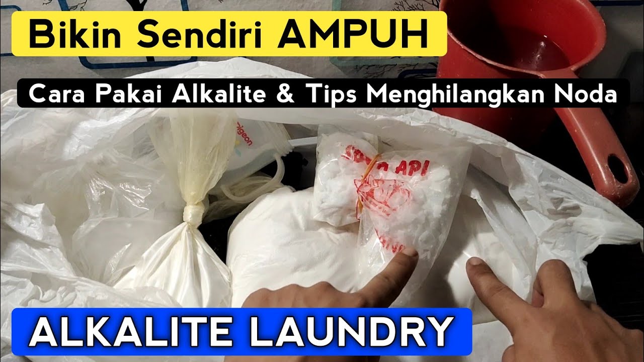 Cara Membuat Alkalite Laundry-Penghilang Noda Ampuh Bikin Sendiri