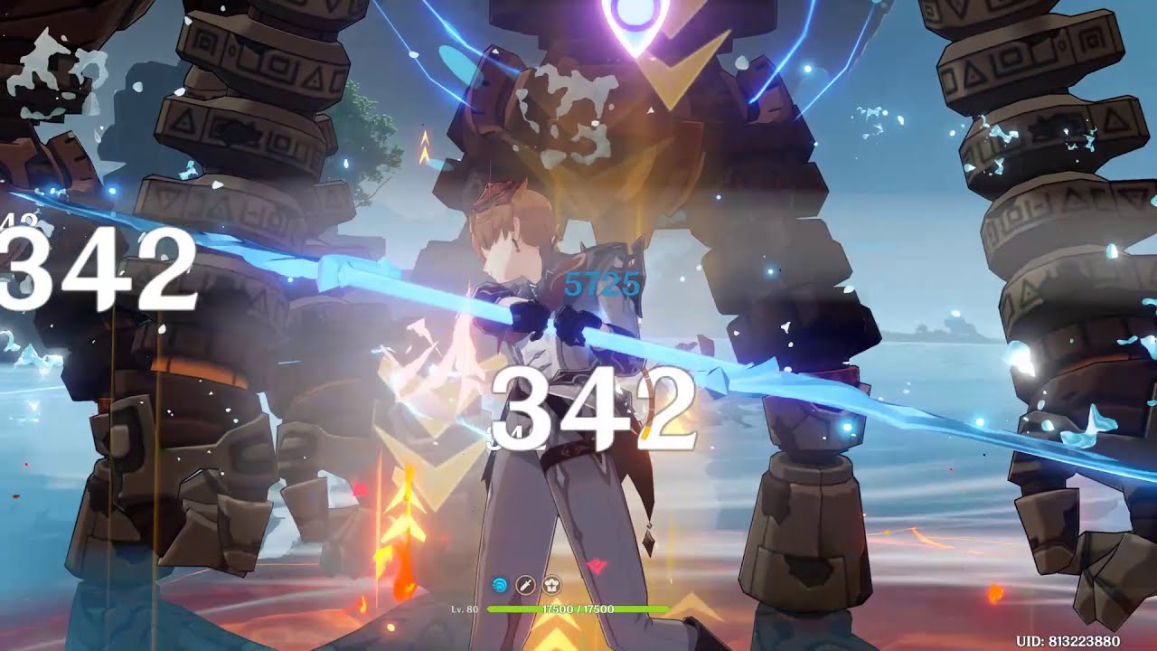 Trying Childe & Hu Tao Team Comp on 4 Ruin Guards