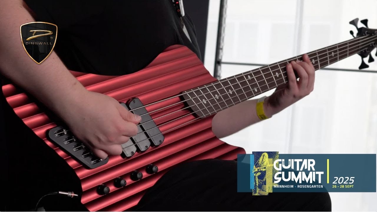 Rob van der Loo's New Signature Bass... IN ACTION!