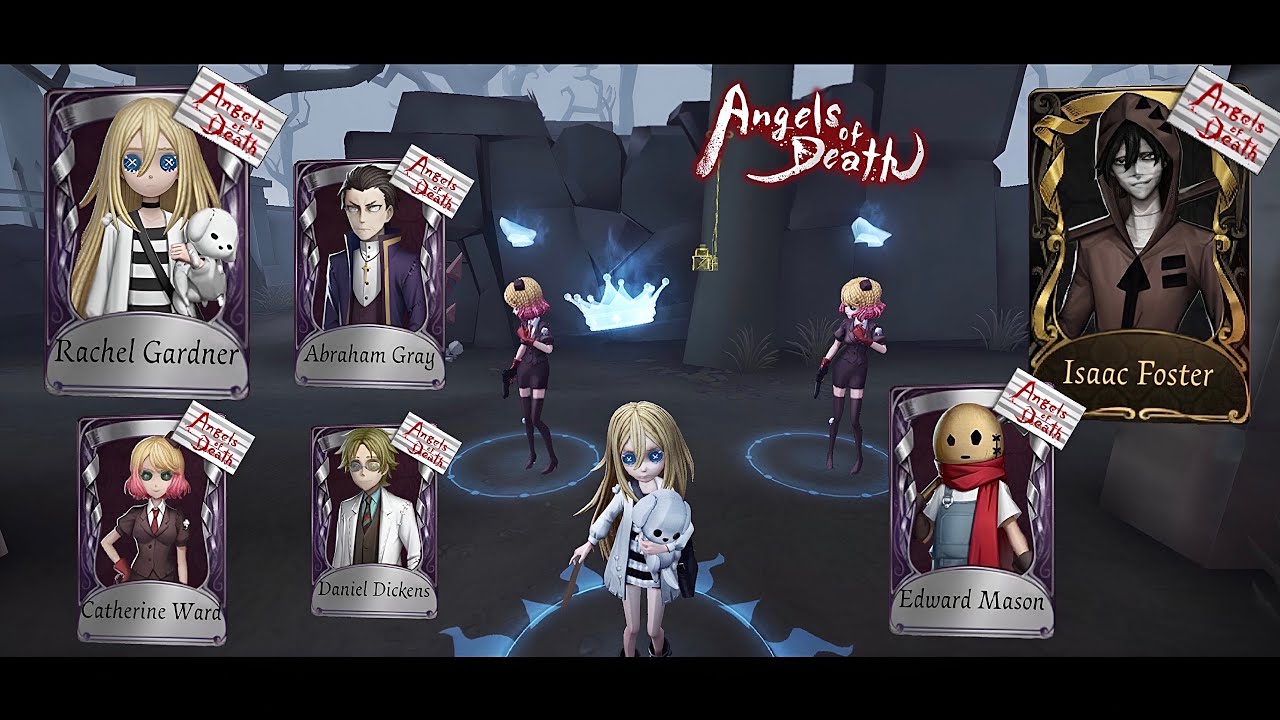 Identity V | Angels of Death *CROSSOVER* TEAM! #2 | FULL Tarot Team Gameplay (COMPLETE)