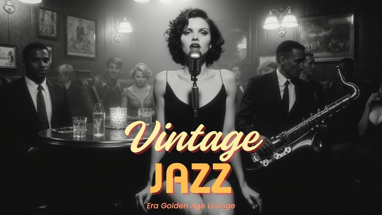 Винтажный Джаз-Клуб: Живое Выступление Биг-Бенда Эпохи Свинга
