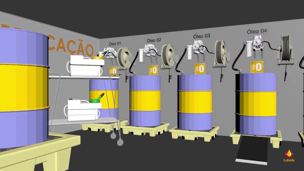 Sala de Lubrificação Lubmix 3D