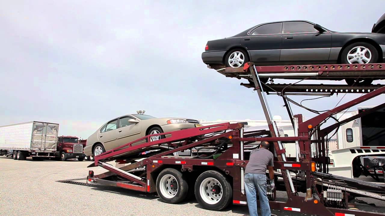 Car Transport/Shipping - Loading/Unloading