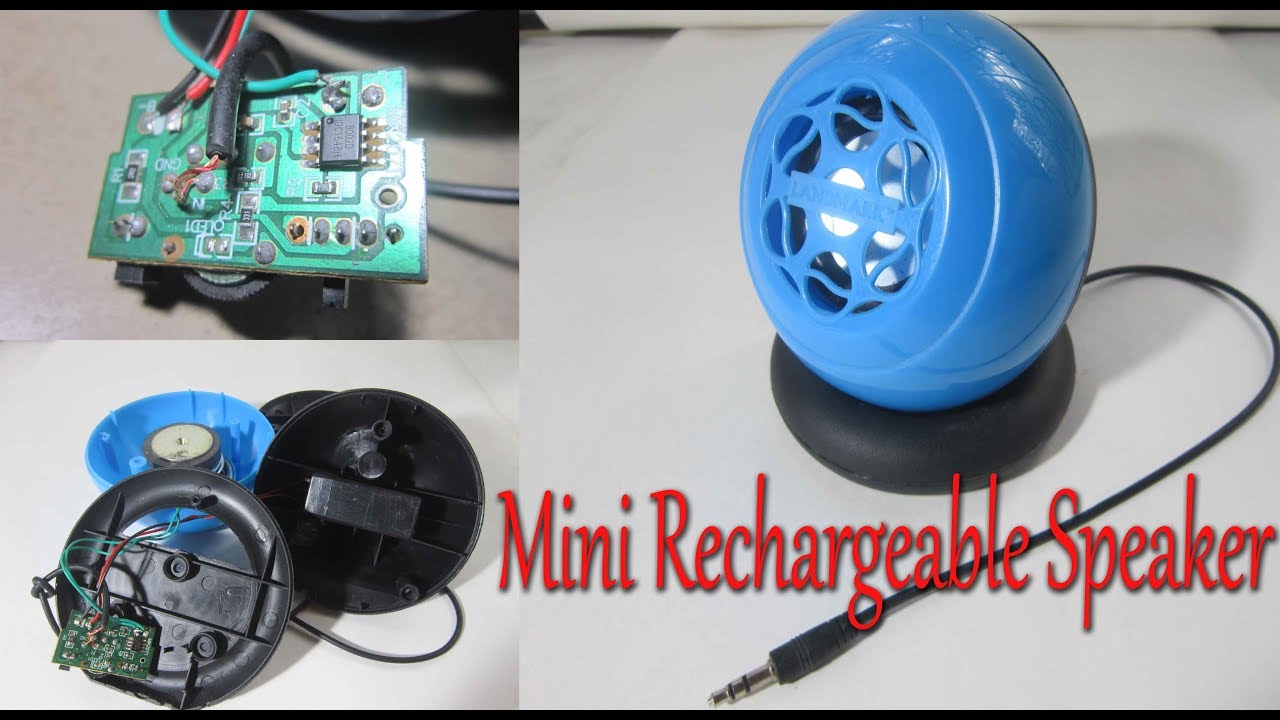 Speaker repair || Mini Rechargeable Speaker_ic 8002D