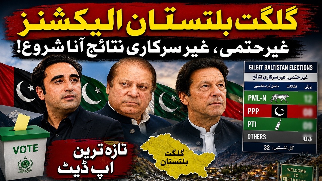 🔴 LIVE: Gilgit-Baltistan Election Results Updates | Capital TV