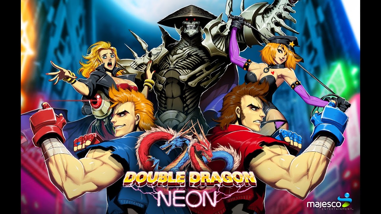 DoubleDragon Neon Прохождение, №3 БОСС