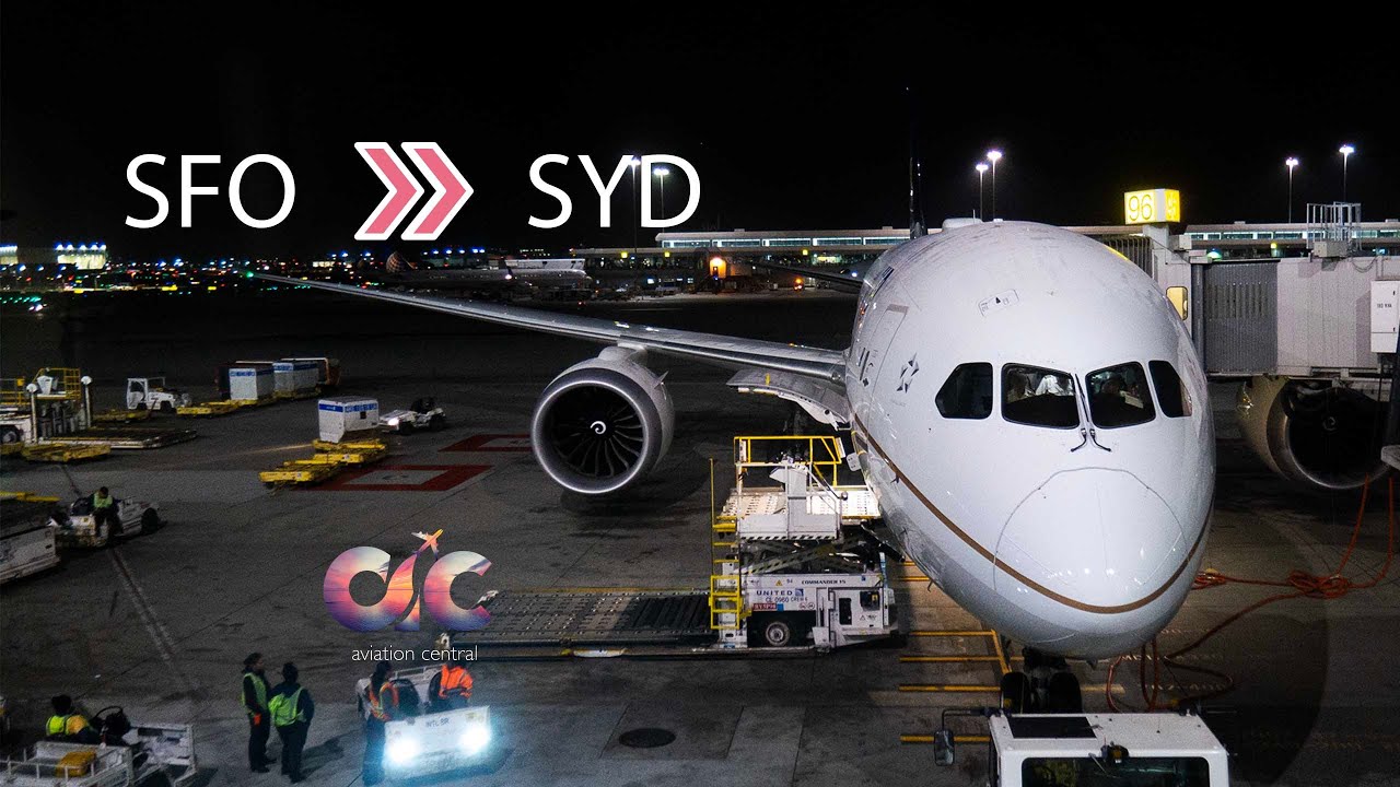 United 787 / San Francisco to Sydney [SFO - SYD] / Economy / Welcome Aboard