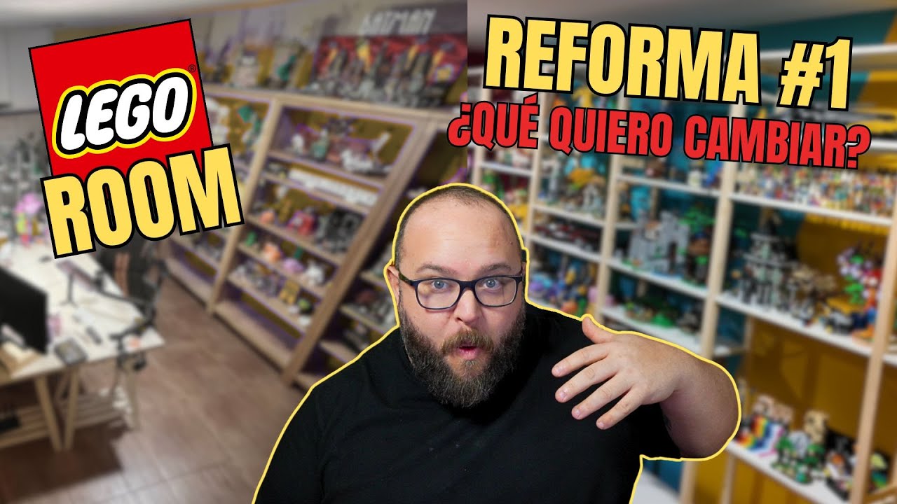 REFORMA LEGO ROOM​ #1: ¿Qué vamos a cambiar? | Vlog