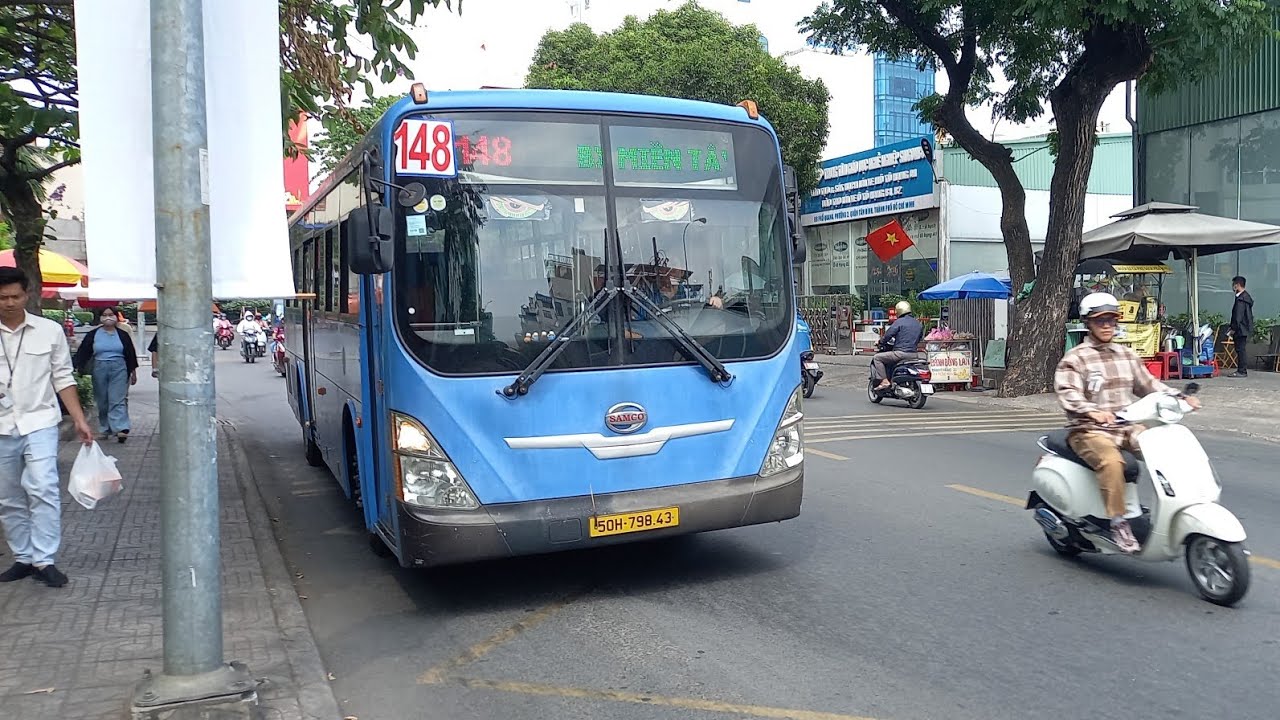 Tuyến xe buýt 148 TP.HCM đi từ Trạm Bãi xe buýt Phổ Quang đến Trạm UBND Phường 2 (cũ)