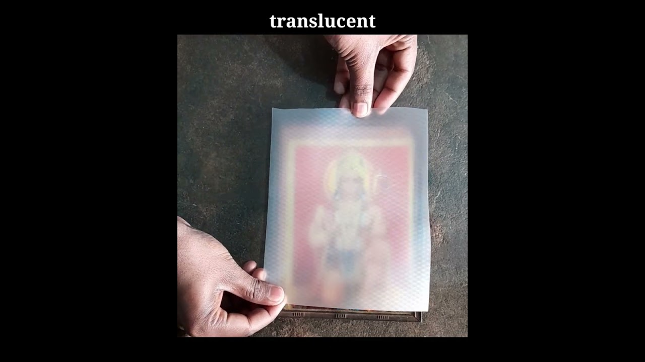 Difference between transparent, translucent and opaque object | science | padhai.com #shorts