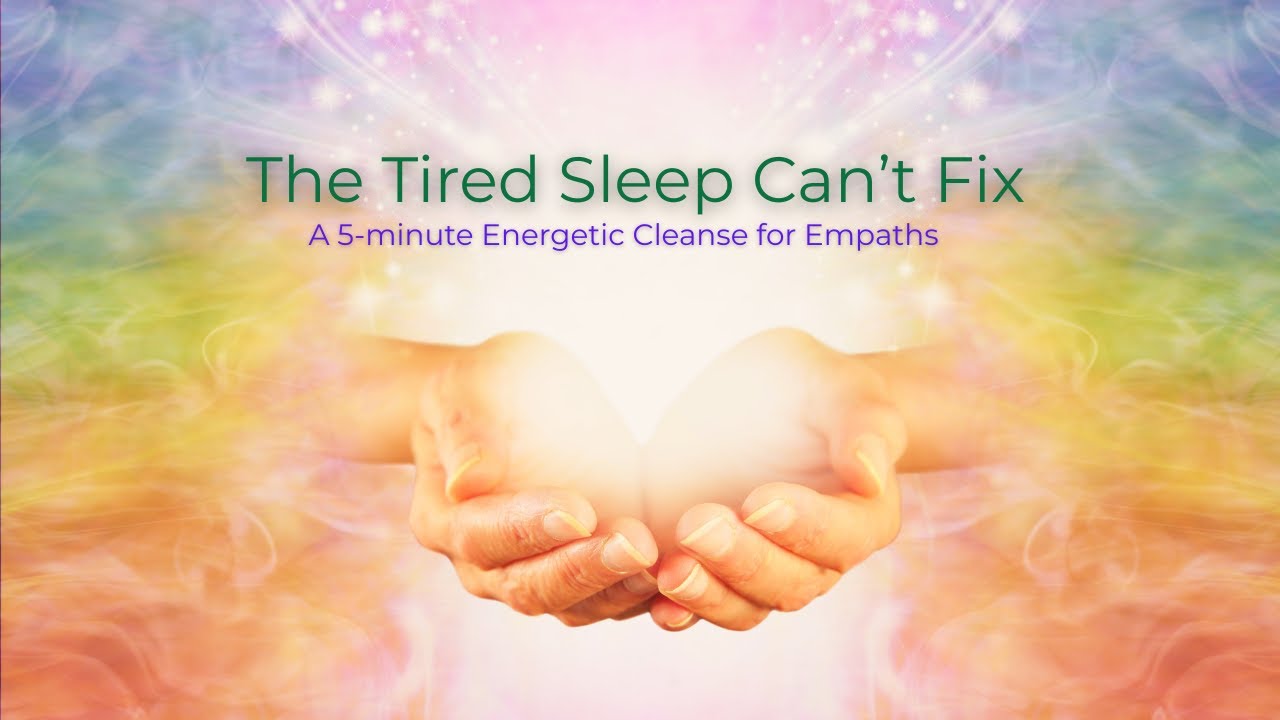 🛑 Stop Absorbing Other People's Stress: A 5-Minute Energy Cleanse for Empaths ✨
