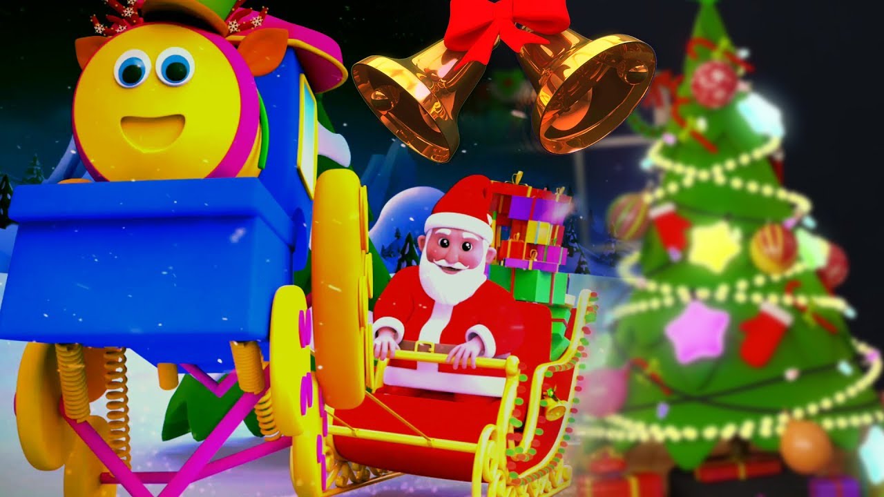Bob o trem | Os sinos de tinir | Canções de Natal | feliz Natal | Papai Noel Canção | Jingle Bells