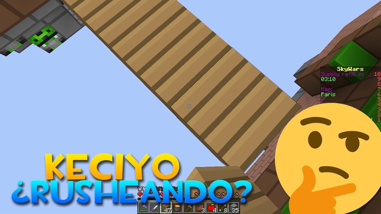 🔥¿KECIYO RUSHEANDO EN CUBECRAFT?🔥 | SkyWars | CubeCraft.