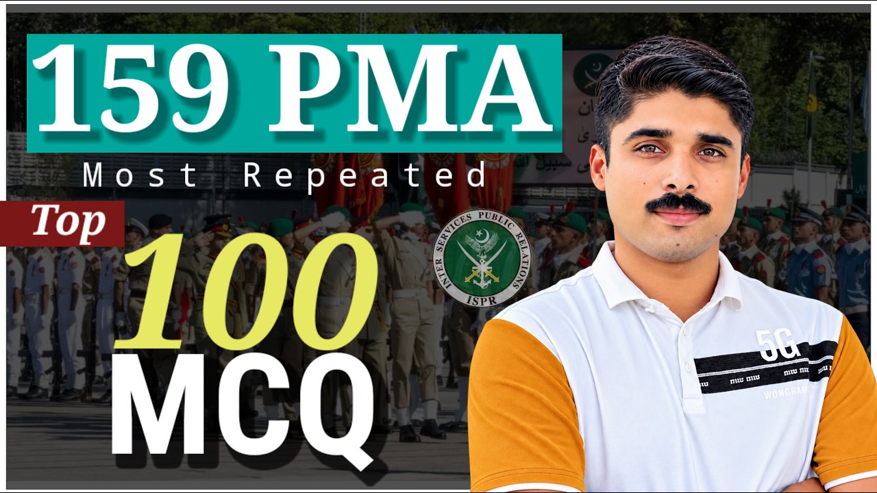 159 PMA Long Course Top 100 Academic MCQs | 2026 